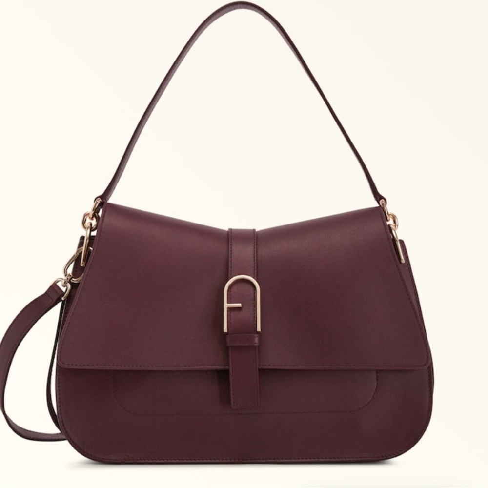 NWT FURLA FLOW In Chianti